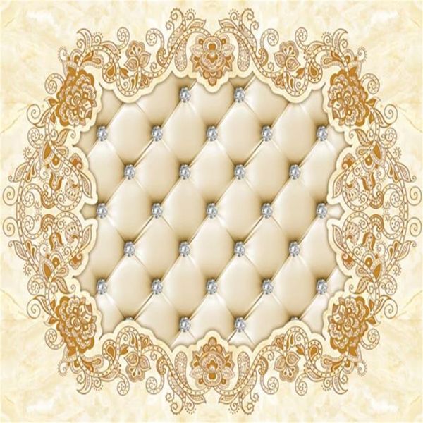 

p wall murals wallpaper european style leather diamond wallpapers soft pack pattern background wall