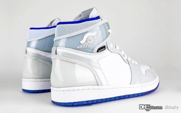 

2020 air authentic 1 high zoom r2t racer blue basketball shoes retro white 1s men sports sneakers ck6637-104 with box