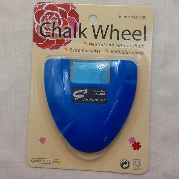 

diy sewing parts chalk wheel three colours --- rosy red / yellow / blue/white made in taiwan quality, Black