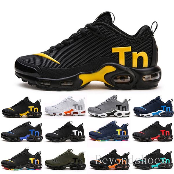

2020 fashion tn plus mercurial mens sneakers chaussures homme tns men zapatillas mujer mercurial trainers running shoes size 7-13 hu-9c, Black
