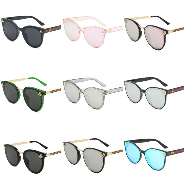 

aooko ak7910 new fashion uv protection sunglasses women round oculos de sol apparel accessories eyewear lady ms. sun glasses for women#161, White;black