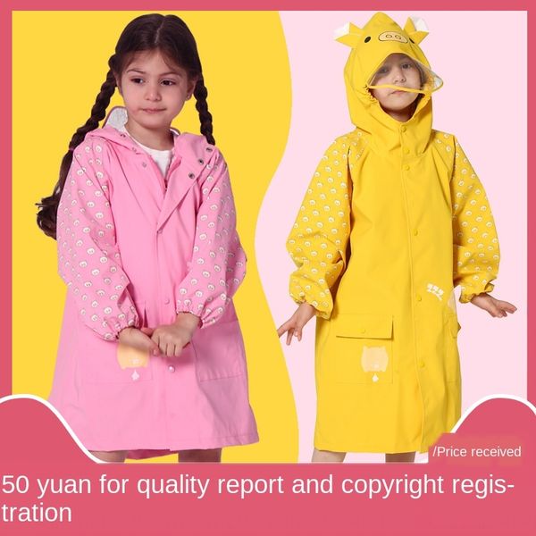 

4dvfp детские мальчики и девочки повезло свинья детский сад ребенка детей младшего и среднего школьного возраста пончо дышащий windpro детск, Red;brown