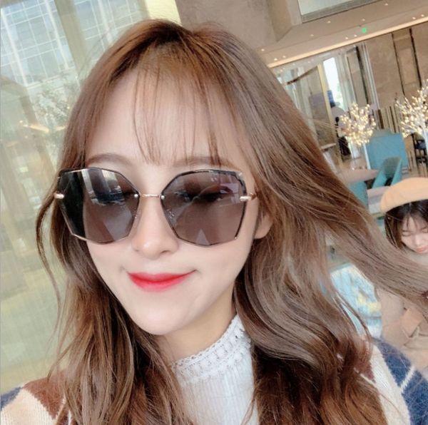 

new clear lens sun glasses square metal frame brand designer women sunglasses, White;black
