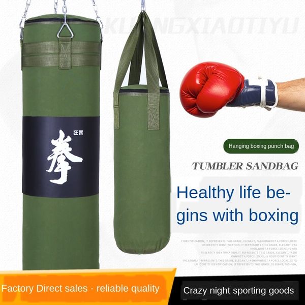 

boxing sandbag sanda hanging children hanging canvas boxing fighting home fitness canvas hollow sandbag training equipment