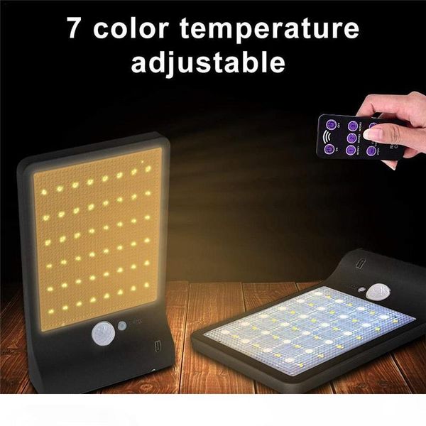 

LED Solar Light 48 leds PIR Motion Sensor Security Lights Wireless Solar Wall Light Garden Lamp with Remote Controller