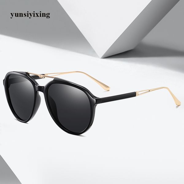 

yunsiyixing polarized for men pilot sunglasses glasses men 2020 driving uv400 protection anti reflective glasses yx3324, White;black