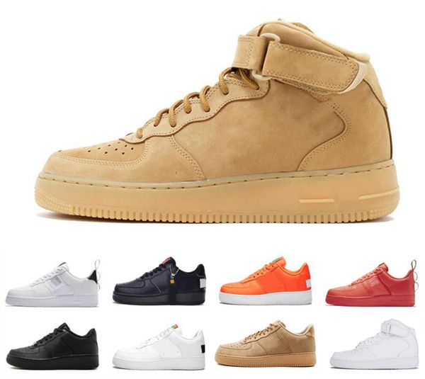 

2020 new cork men's women's one1 casual shoes high and low trainer platform sneaker cut all white black brown casual shoes skatebo