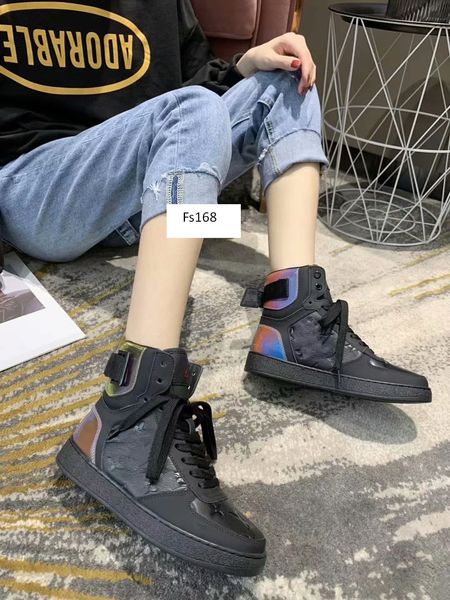 

mens rivoli high sneaker shoes luis high rivoli sneakers monogram strass fabric men causal shoes us 7, Black