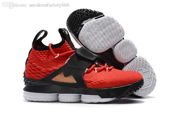 

new king 15 j 15s red diamond turf azg zoom generation black white alternate edition outdoor men casual shoes size us 7-12