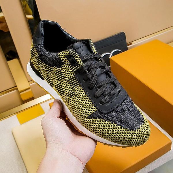 

men shoes sneakers luxury chaussures pour hommes mens shoes casual luxury zapatos para hombre with origin box run away sneaker