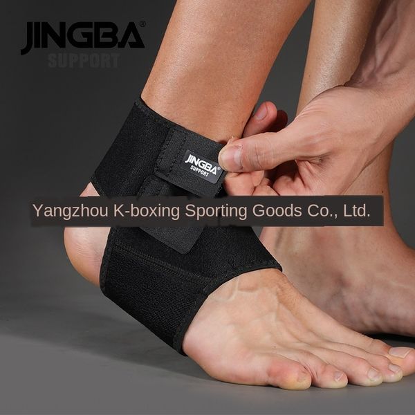 

jingba support ankle sports basketball pressure ankle protection fitness protection running riding basketball protective gear, Blue;black