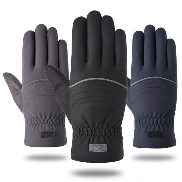 

warm gloves men's winter n904 suede sky touch screen driving outdoor cycling warm bicycle bicycle fleece anti-slip double-sided