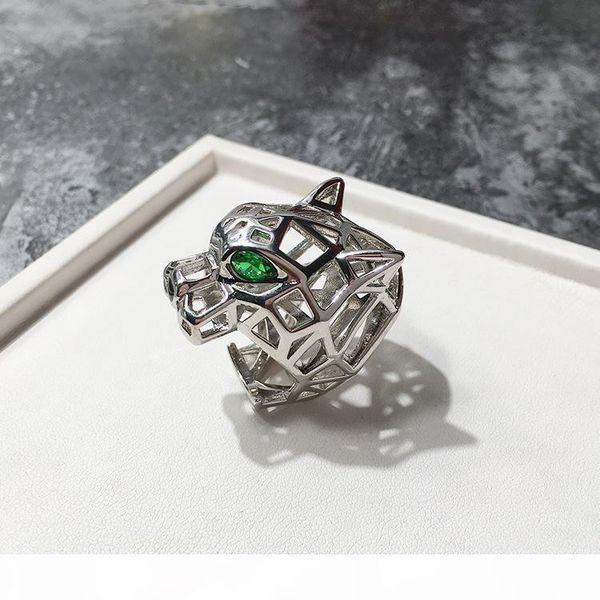 

i unique leopard series ring for women love rings men with austrian crystal stellux party jewelry, Silver