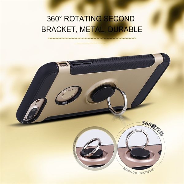 

2020 new phone case iphone 7plus drop-resistant mobile phone case with stand coque phone 7 ing