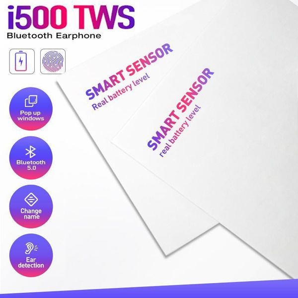 

лучший i500 tws air 2 беспроводной чип наушники pk w1 h1 датчик управления earbuds wirless зарядка наушники наушники пк i30 i60 i100 i200