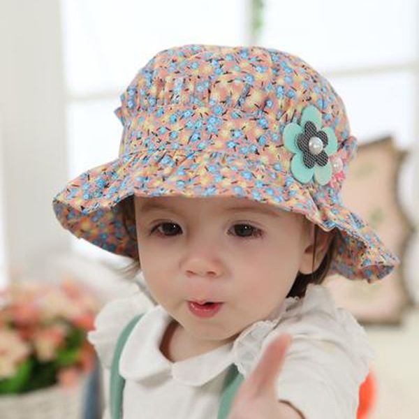 

korean infant autumn girl fisherman cap baby cap fisherman princess basin hat baby umbrella sun hat female fashion, Blue;gray