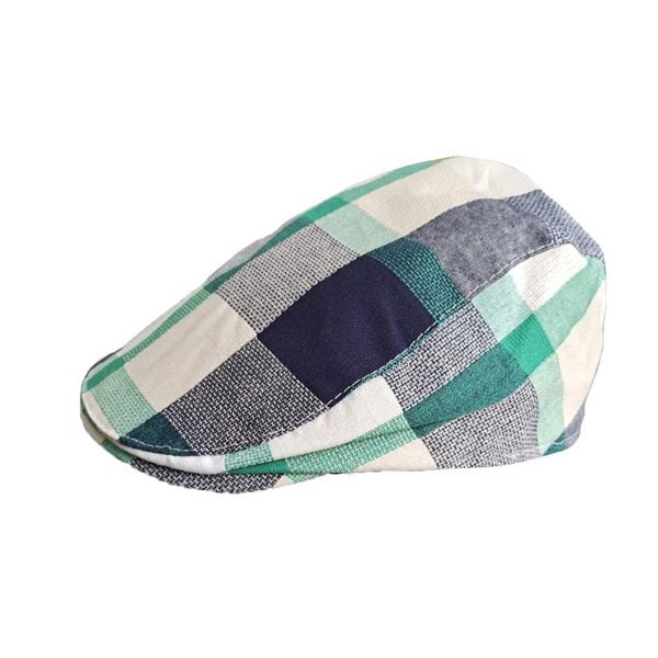 

infant children hats toddler cap gentleman plaid baby cap boys sun hat for summer autumn spring newborn pgraphy props, Yellow