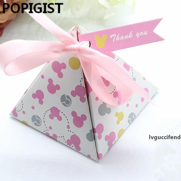 

creative cartoon polka dots baby shower candy boxes kids baby girl birthday party favor supplies gift boxes bomboniere