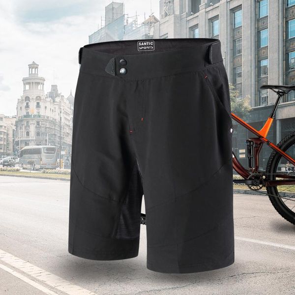 

santic men cycling shorts loose fit short anti- downhill riding short no paded bike shorts asian size s-3xl m7c05088