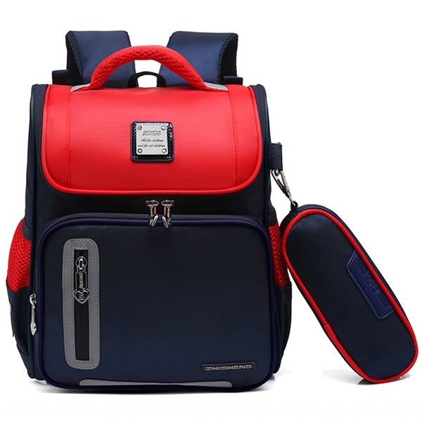 

korean style kindergarten schoolbag for large and small classes 3-6 years old waterproof wear-resistant children's schoolbag, White