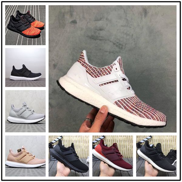 

ultraboost 4.0 3.0 running shoes men women ultra boost 4.0 primeknit runs white black sports 09 sneaker eur36-45