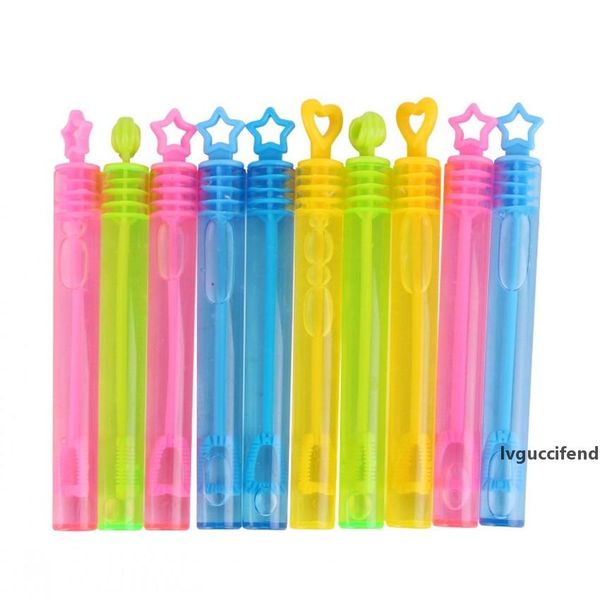 

new 6pcs/lot empty bubble soap bottles wedding birthday party children s toy baby shower bubbles maker kids outdoor fun bubble toy