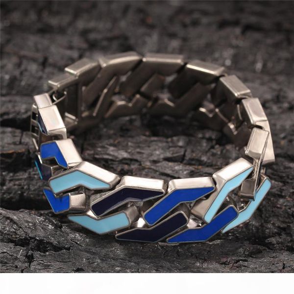 

мужские браслеты hiphop модельер hip hop jewelry ice прикольно рэпер цепи браслет бесплатная доставка, Black