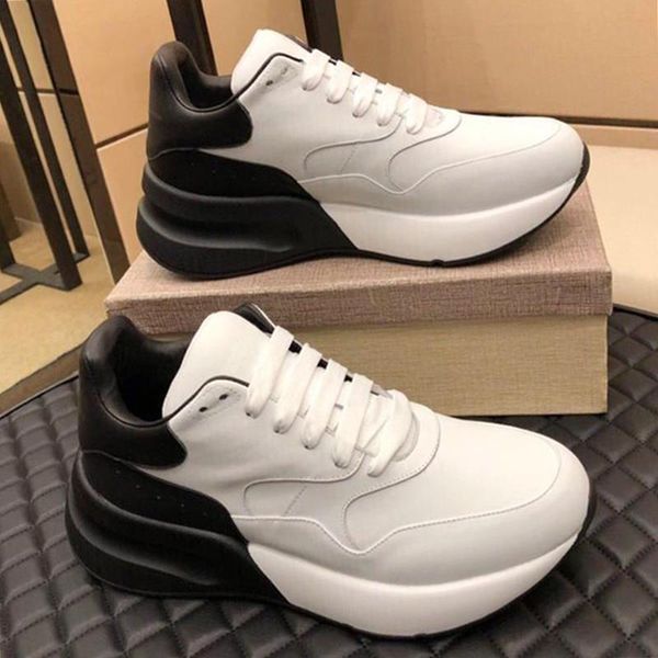 

oversized runner mens shoes fashion classic sports footwears breathable shoes casual plus size mens shoes zapatillas ho, Black