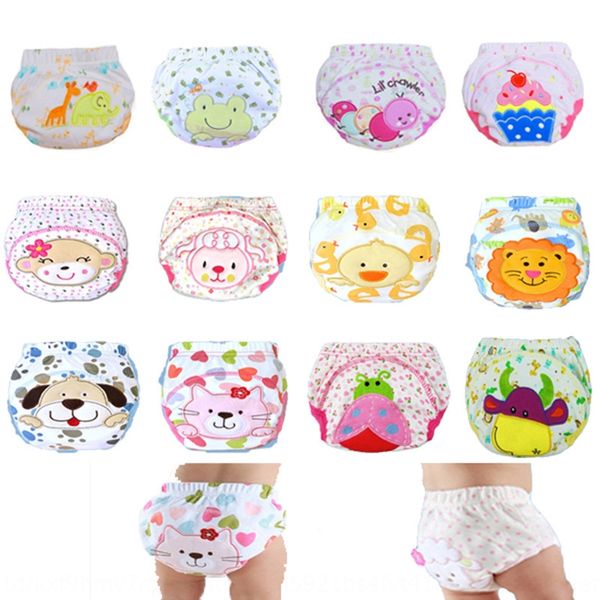 

2020 new optional bread pants leak-proof learning sbread diaper cloth diaper baby training pants learning three-layer