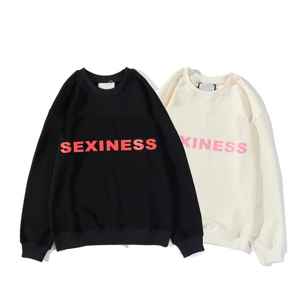 

designer mens womens hoodies casual fashion letter print hooded pullover autumn winter sweatshirt high quatily men clothing size m-2xl, Black