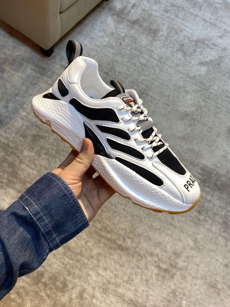 

2020 new sneakers americas cup mens speed trainers shoe men shoes rubber sole genuine leather sneakers platform sock shoes boots k56