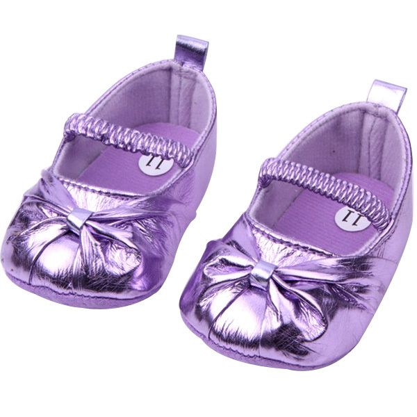 

lovely princes baby girl's mary jane shoes bowknot soft sole prewalker shoes