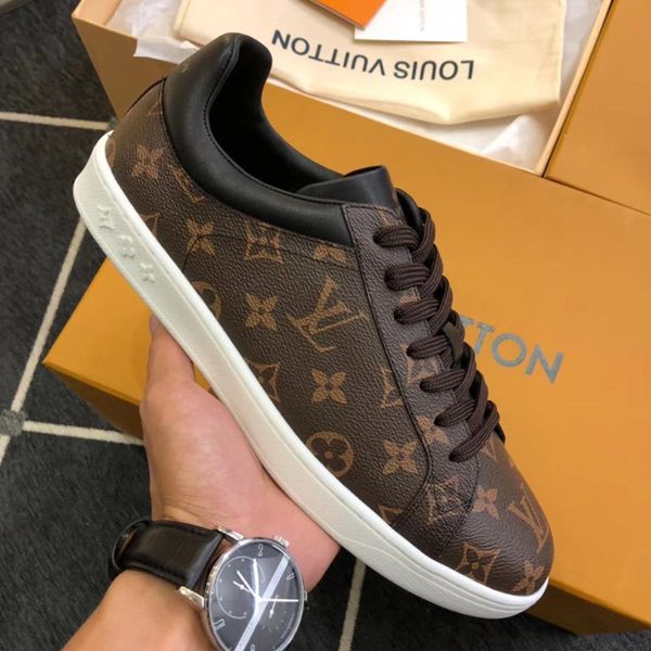 

41 men's designer casual sports shoes, fashion brand outdoor casual shoes, trainers. fast delivery in original box packaging, Black