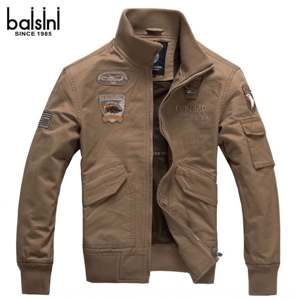 

осенью и зимой случайная мужская воздушные силы один jacketuniform куртка мужской хлопок короткого стенд collaruniform куртка, Black;brown