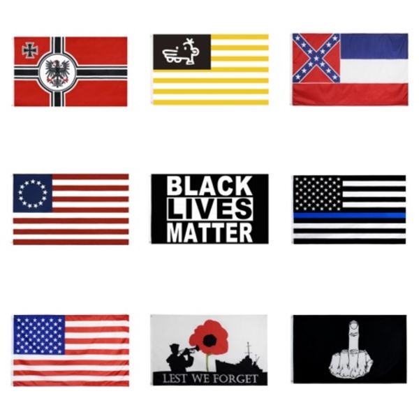 

120 1 1pcs 90*150cm trump 2020 flag print keep america great banner garden donald flags polyester decor banner #136#566