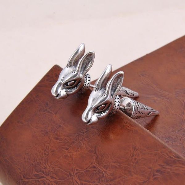 

cc zoo jewelry earring 925 sterling silver and platinum kang aroo ear studs women and men jewelry1, Golden;silver