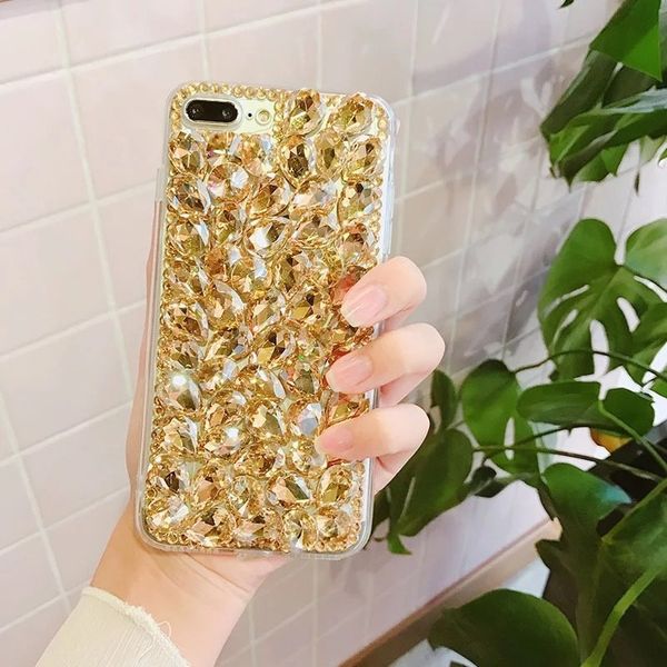 

suitable for iphone 11pro max crystal gem rhinestone phone case