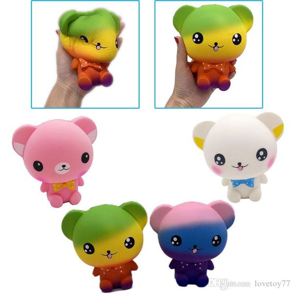 

kawaii squishy butterfly bear slow rebound simulation animal bread 15cm jumbo squishies kids toys hipping wholesale