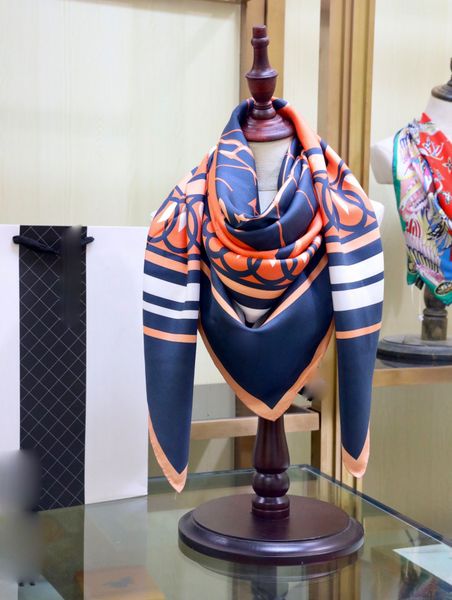 

fashionable square scarf designer scarf bucket hat hats baseball cap women luxury designer scarves silk designer head scarf, Blue;gray