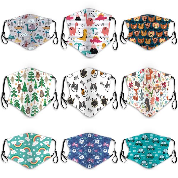 

fashion s face masks mascherine strawberry flower drinks print dust mouth mask anti uv protective summer spring 1 95js e1#534