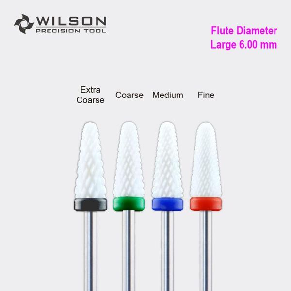 

6,00 мм конус bit - wilson white ceramic nail drill bit