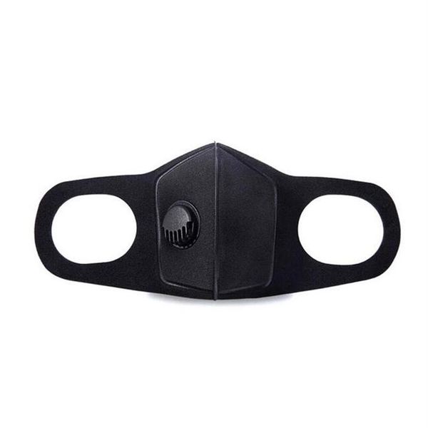 

black anti dust mask with valve pm2.5 breathing filters protective face mouth cotton masks respirator washable reusable anti fog haze tmfcz