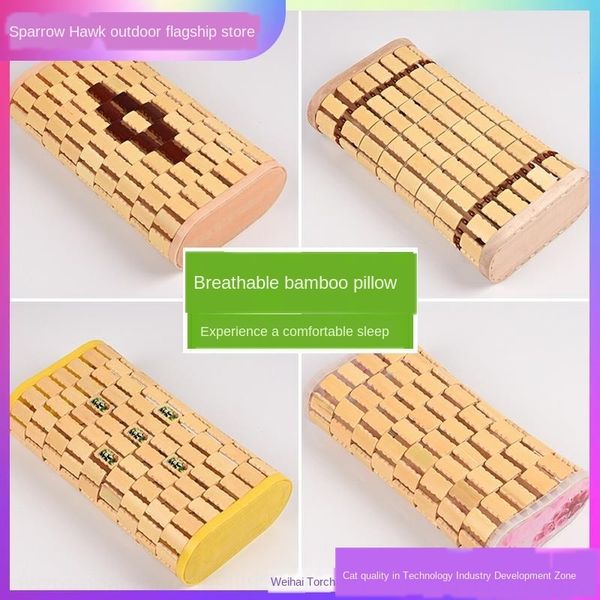 

mahjong cervical summer mat cold solid wood health day bamboo mat neck neck pillow bamboo pillow