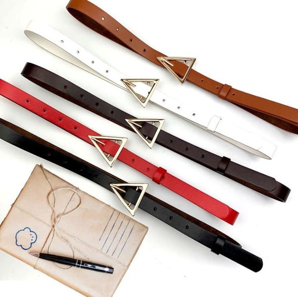 

woman belt fashion women belts casual smooth buckle belt 5 color optional highly quality, Black;brown