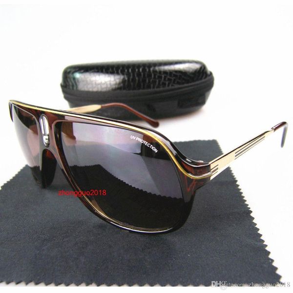 

retro men brand sunglasses metal square frame designer glasses eyewear vintage women luxury sun glasses logo with case and box, White;black