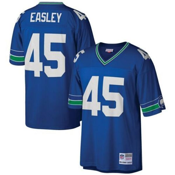 

kenny easley #45 mitchell & ness 1984 retired legacy jersey, Gray