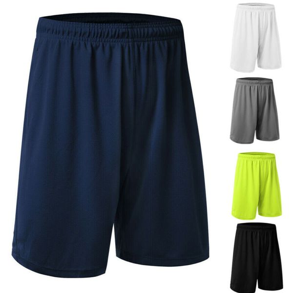 

summer men sports knee length shorts fitness breathable basketball men shorts running gyms joggers sportswear boys loose, Black;blue