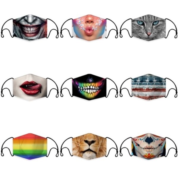 

washable pollution pm2.5 dust mask fine n99 air filter wholesale anti odor smog custom cotton pollen dust mouth face mask#257