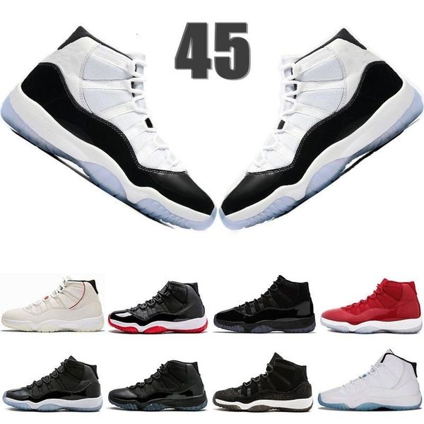 

45 11 5 13 s basketball concord platinum tint prom night gym red bred womens mens designer trainers sneakers size .-outdoor shoes