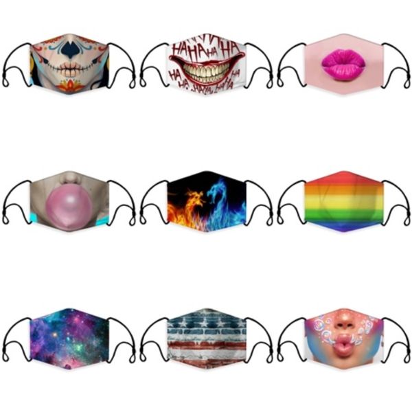 

pm2.5 breathable valve mask can put filter durable anti dust mask windproof face outdoor facial masks ffa3901#424